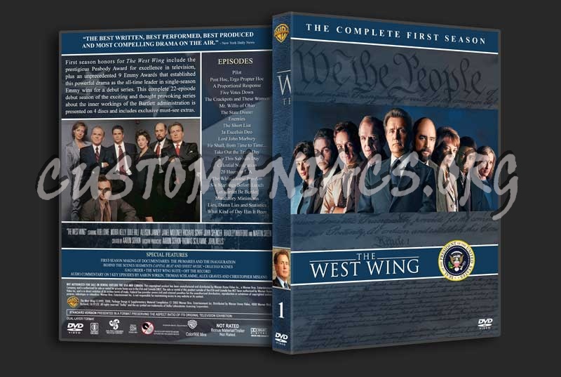 The West Wing  - The Complete Series (spanning spine) dvd cover