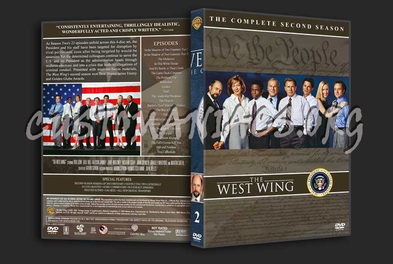 The West Wing  - The Complete Series (spanning spine) dvd cover