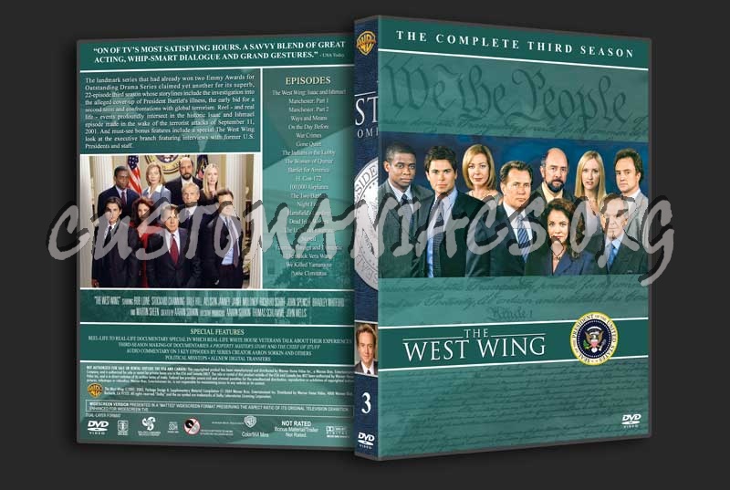 The West Wing  - The Complete Series (spanning spine) dvd cover