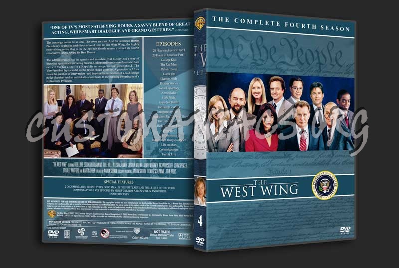 The West Wing  - The Complete Series (spanning spine) dvd cover