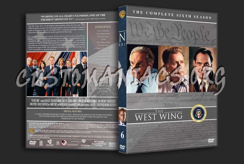 The West Wing  - The Complete Series (spanning spine) dvd cover