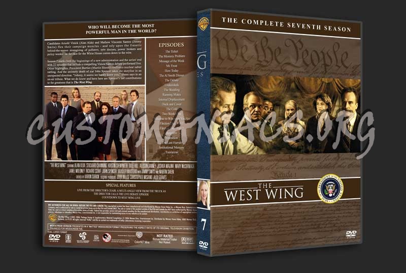 The West Wing  - The Complete Series (spanning spine) dvd cover