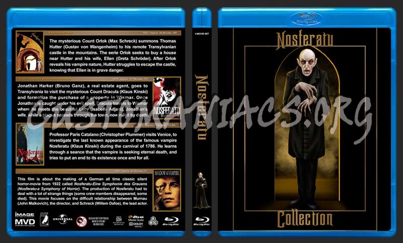 Nosferatu Collection blu-ray cover