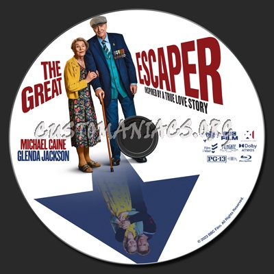 The Great Escaper blu-ray label