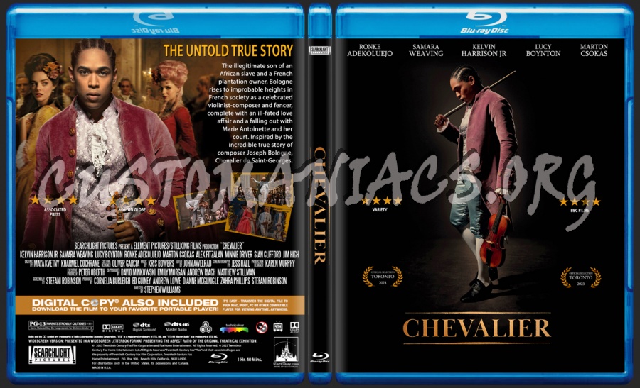 Chevalier blu-ray cover