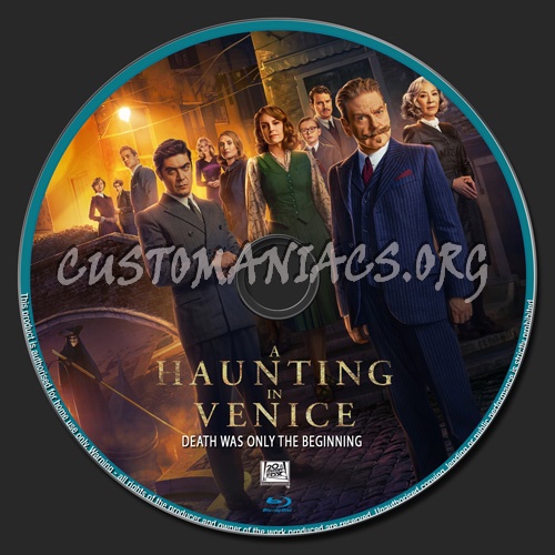 A Haunting In Venice blu-ray label