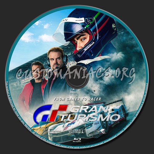 Gran Turismo blu-ray label