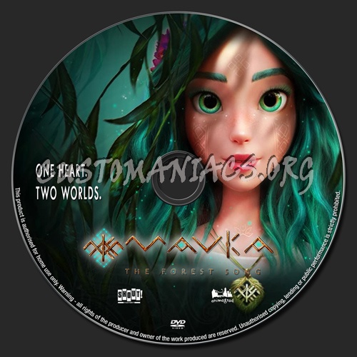 Mavka:The Forest Song dvd label