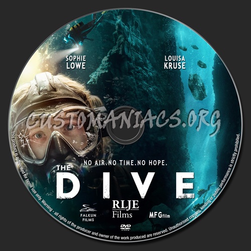 The Dive dvd label