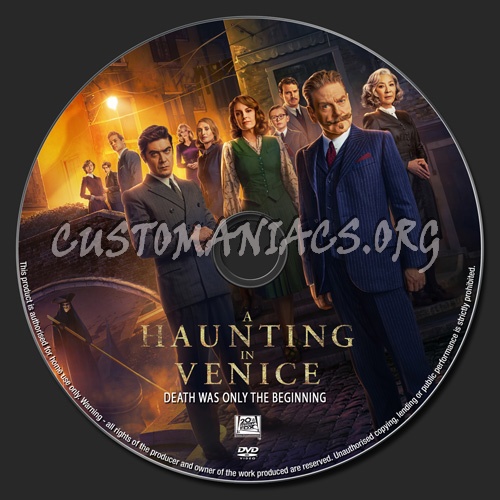 A Haunting In Venice dvd label