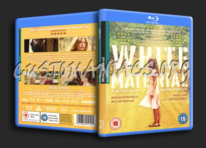 White Material blu-ray cover