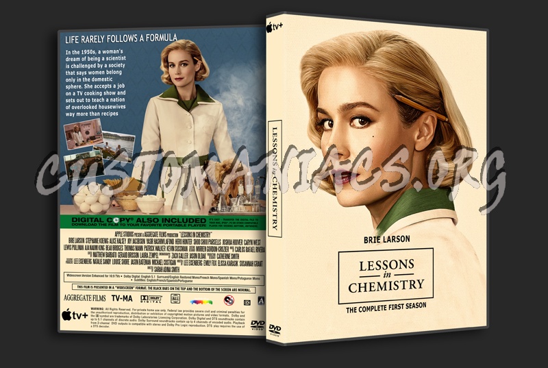 Lessons In Chemstry Season 1 dvd cover