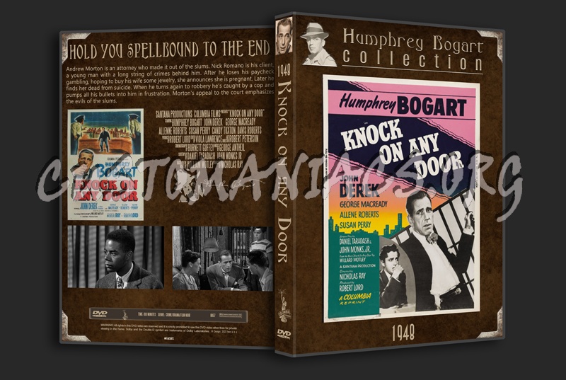 Bogart Collection 57 Knock On Any Door (1949) dvd cover