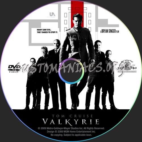 Valkyrie dvd label