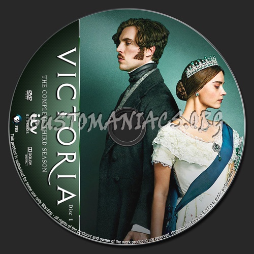 Victoria Season 3 dvd label