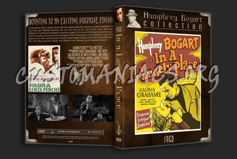 Bogart Collection 59 In a Lonely Place (1950) dvd cover