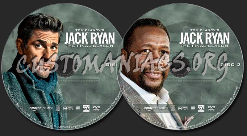 Jack Ryan - Season 4 dvd label