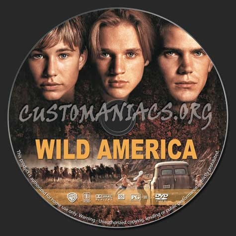 Wild America dvd label