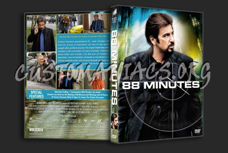 88 Minutes dvd cover