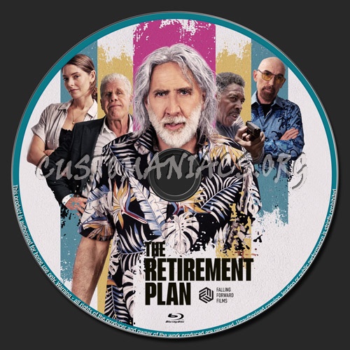 The Retirement Plan blu-ray label