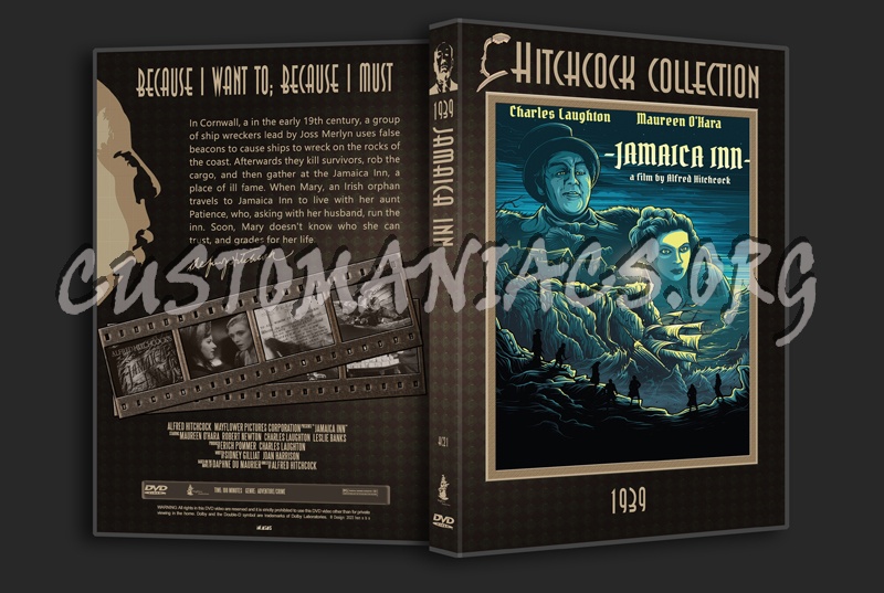 Hitchcock Collection 21: Jamaica Inn  (1939) dvd cover