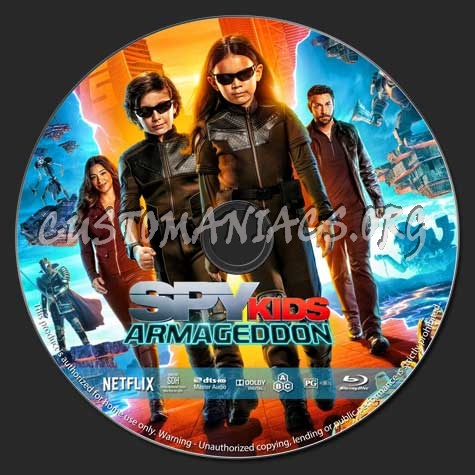 Spy Kids: Armageddon blu-ray label - DVD Covers & Labels by ...