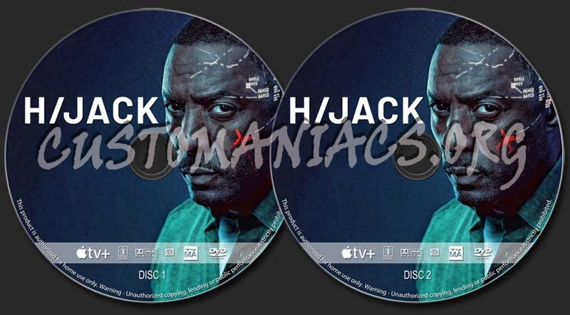 Hijack (TV mini-series) dvd label