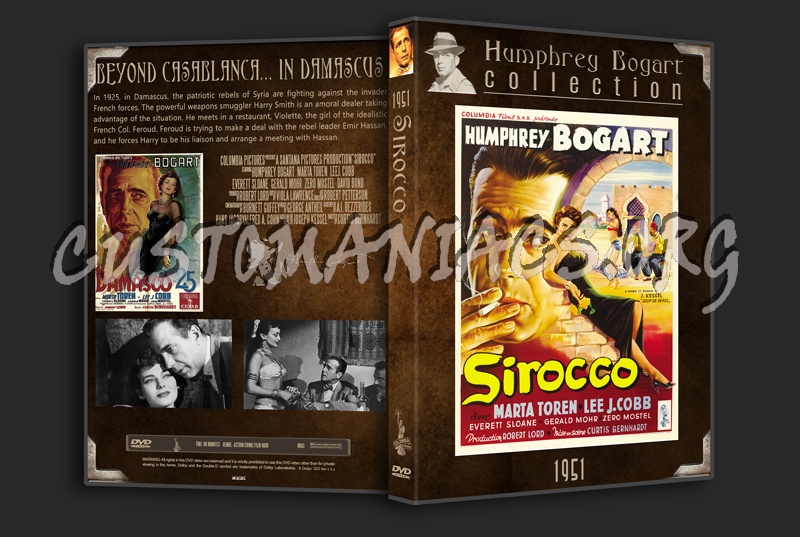 Bogart Collection 63 Sirocco (1951) dvd cover