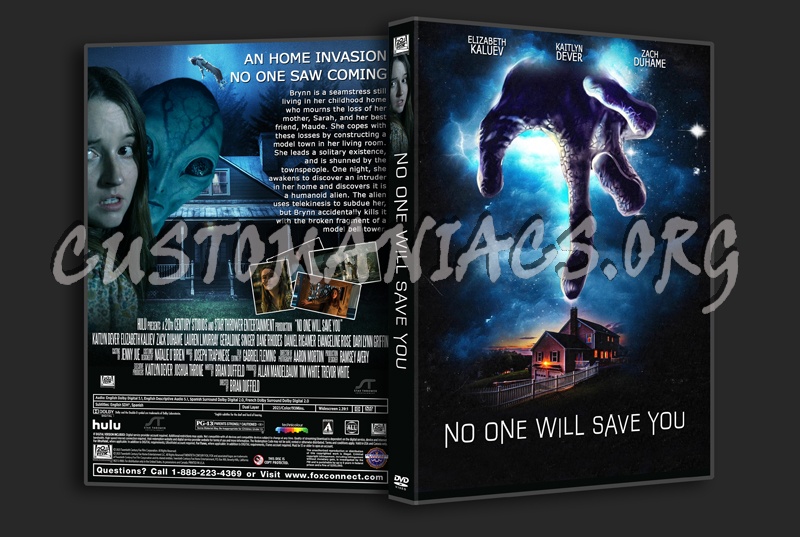 No One Will Save You dvd cover