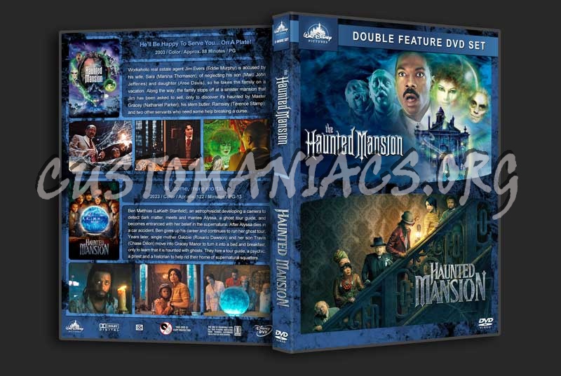 Haunted Mansion Double Feature dvd cover