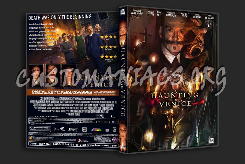 A Haunting In Venice dvd cover