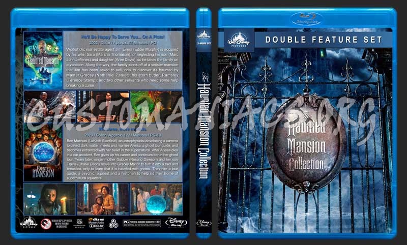 Haunted Mansion Collection blu-ray cover