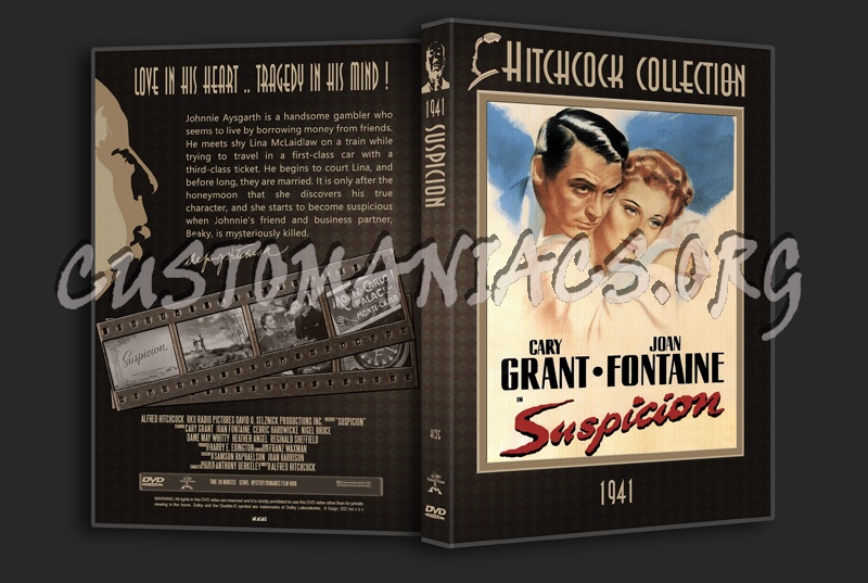 Hitchcock Collection 25: Suspicion  (1941) dvd cover