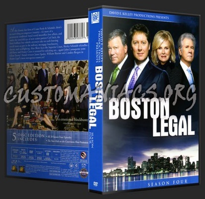 Boston Legal Season 4 dvd cover