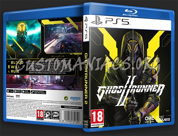 Ghostrunner 2 (PS5) dvd cover