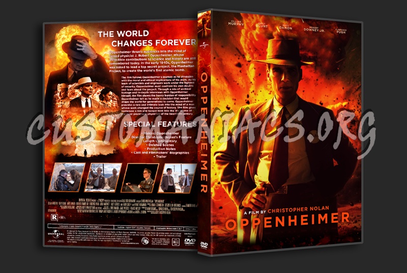 Oppenheimer dvd cover