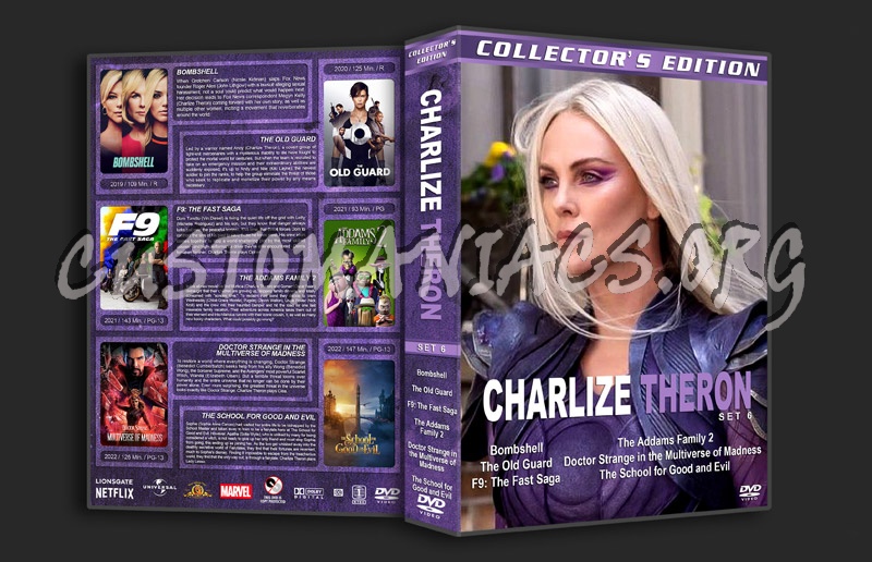 Charlize Theron Collection - Set 6 dvd cover