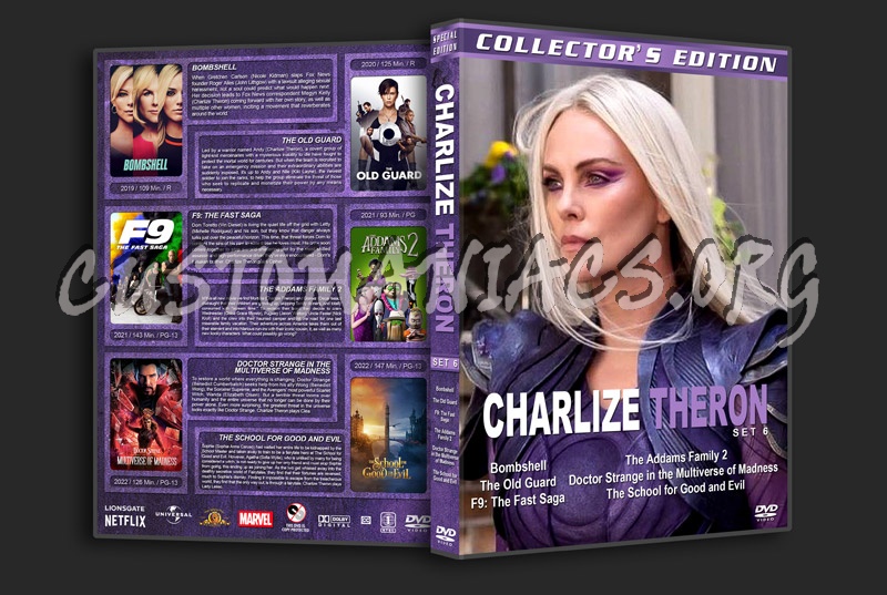 Charlize Theron Collection - Set 6 dvd cover