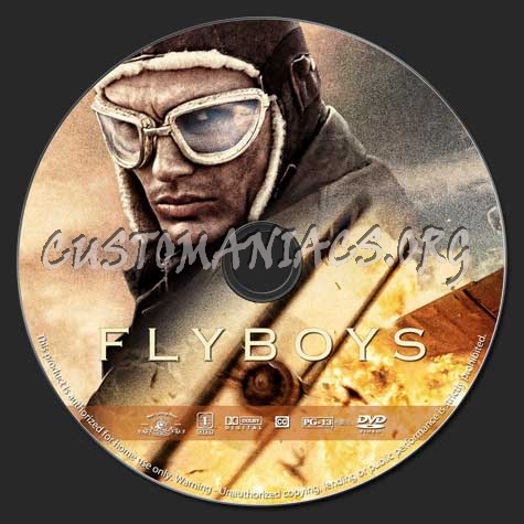 Flyboys dvd label