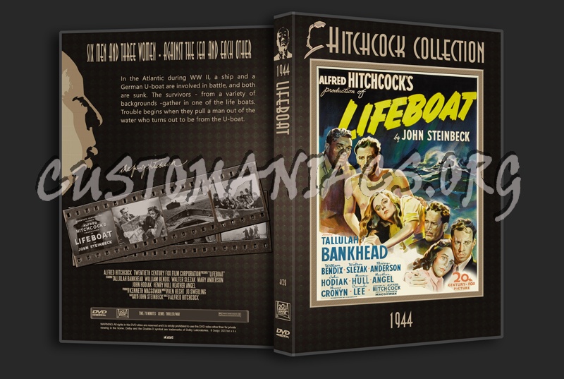 Hitchcock Collection 28: Lifeboat  (1944) dvd cover