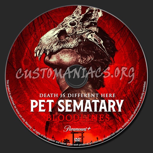 Pet Sematary:Bloodlines dvd label