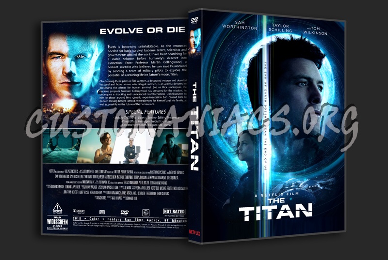 The Titan dvd cover