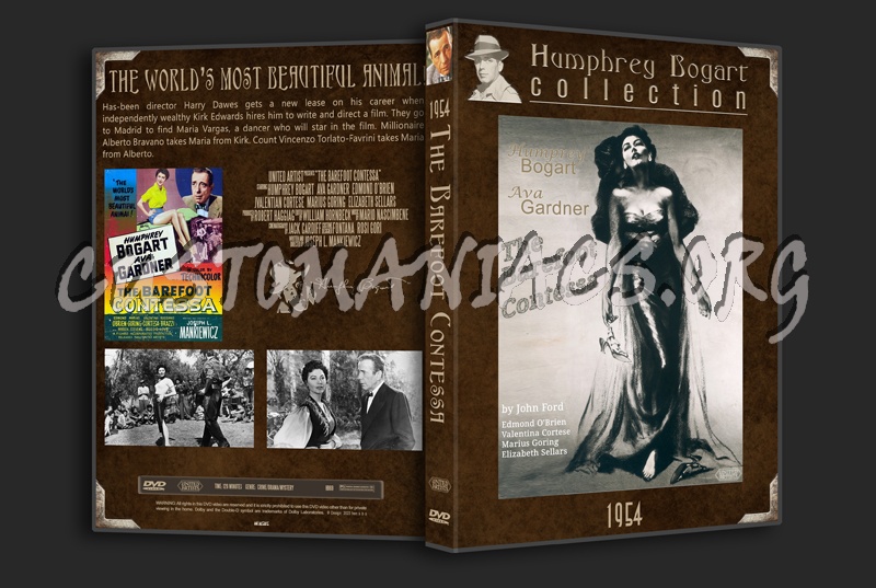 Bogart Collection 69 The Barefoot Contessa  (1954) dvd cover