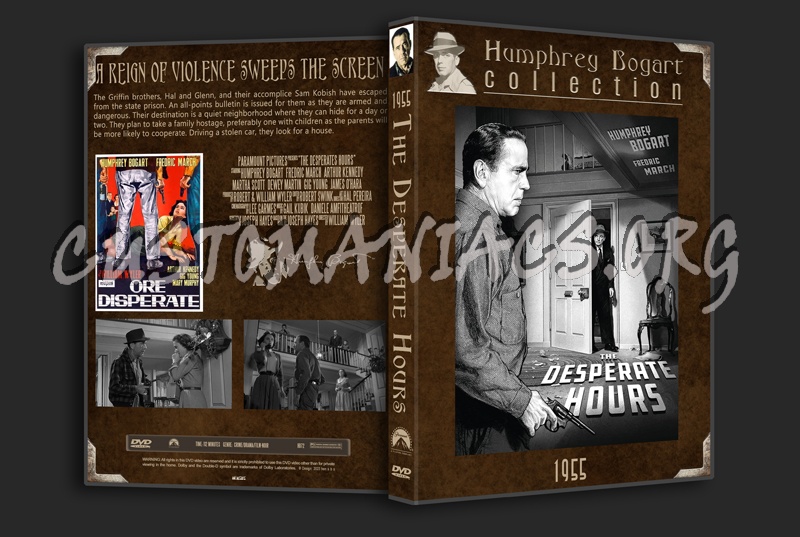 Bogart Collection 72 The Desperate Hours (1955) dvd cover