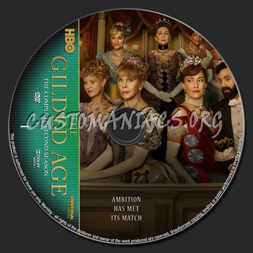 The Gilded Age Season 2 dvd label