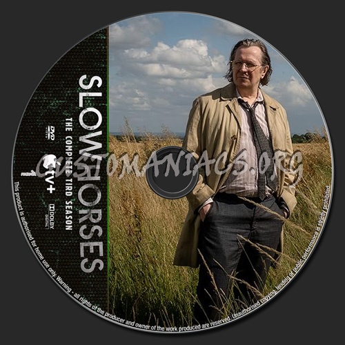 Slow Horses Season 3 dvd label