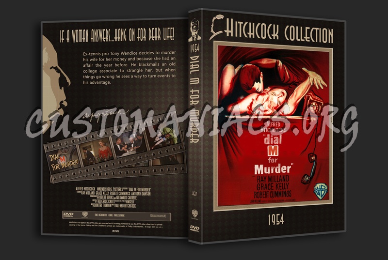 Hitchcock Collection 37: Dial M for Murder  (1954) dvd cover