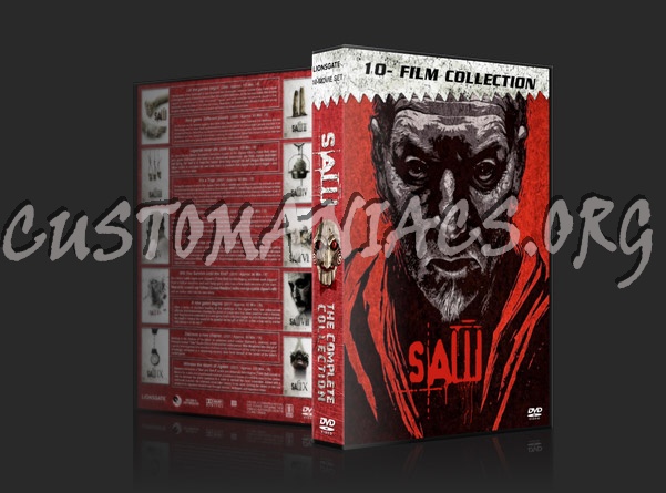 Saw: The Complete Collection dvd cover