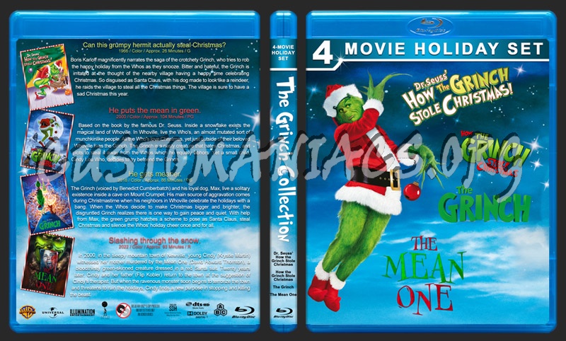 The Grinch Collection blu-ray cover