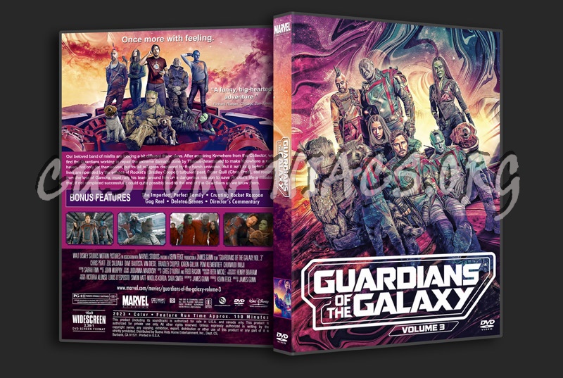 Guardians of the Galaxy, Volume 3 dvd cover